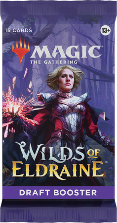Magic The Gathering (MTG) : Wilds of Eldraine Draft Booster - English Edition