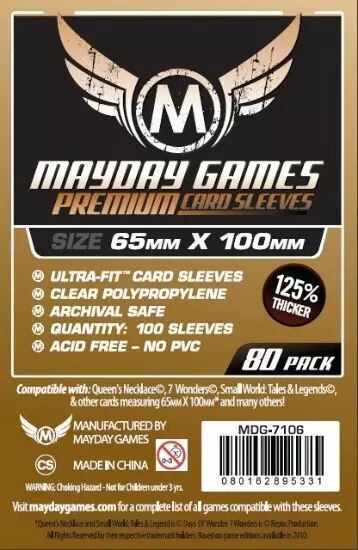Magnum Premium Large Sleeves - 65x100mm X80
