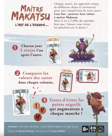 Ma&icirc;tre Makatsu - Reiner Knizia