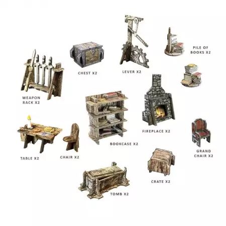 Maladum - Dungeon Furniture