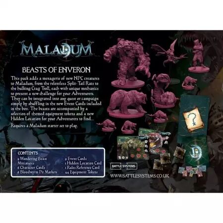 Maladum - Extension Beasts of Enveron (FR)