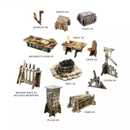 Maladum Dungeons of Enveron - Boîte de base (FR)