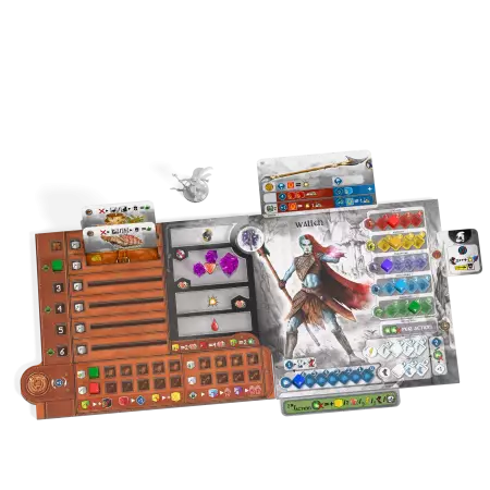 Malhya  : Lands of Legends- Ludovic Rivoal, Cyril Terpent, François Denis, Nicolas Fuchs - La Boite de Jeu