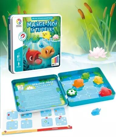 Mange-moi si tu peux ! - Smart Games - Jeux voyage magnétique - Boîte Métal