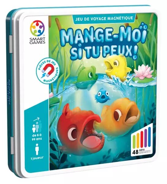 Mange-moi si tu peux ! - Smart Games - Jeux voyage magn�tique - Bo�te M�tal