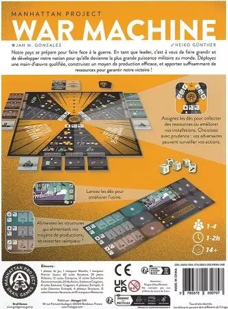 Manhattan Project: War Machine (Français)