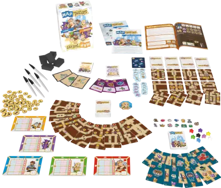 Map Masters - Ian Sebastian Bach. Cédrick Caumont - Captain Games