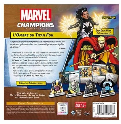 Marvel Champions : L\'Ombre du Titan Fou