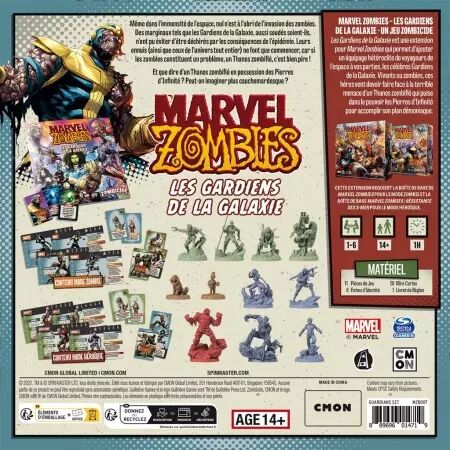 Marvel Zombies : Les Gardiens de la Galaxie  - Zombicide - Version Fran&ccedil;aise