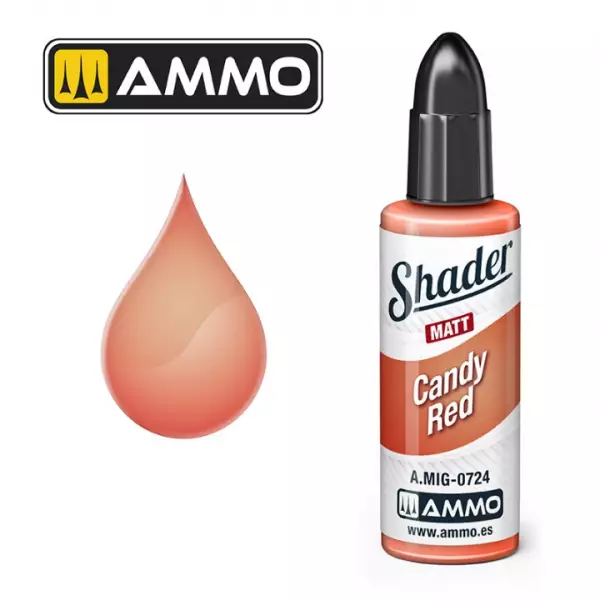 Matt Shader Candy Red  - Mig Jimenez