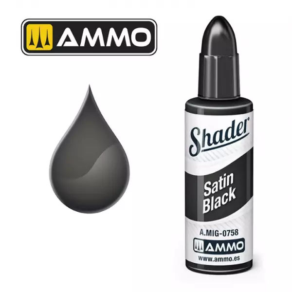 Matt Shader Satin Black  - Mig Jimenez