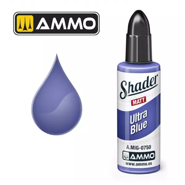 Matt Shader Ultra Blue  - Mig Jimenez