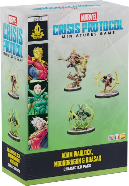 MCP (Marvel Crisis Protocol) - Adam Warlock, Moondragon & Quasar (Character Pack)