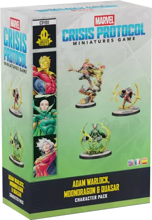 MCP (Marvel Crisis Protocol) - Adam Warlock, Moondragon & Quasar (Character Pack)