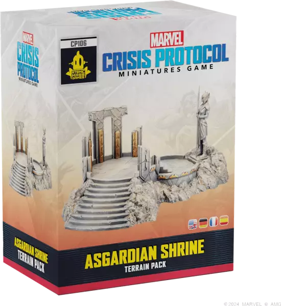 MCP (Marvel Crisis Protocol) - Asgardian Shrine Terrain  Pack