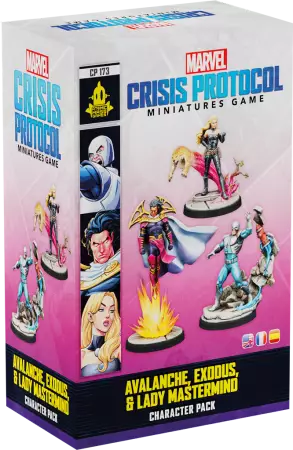 MCP (Marvel Crisis Protocol) - Avalanche, Exodus & Lady Mastermind (Character Pack)