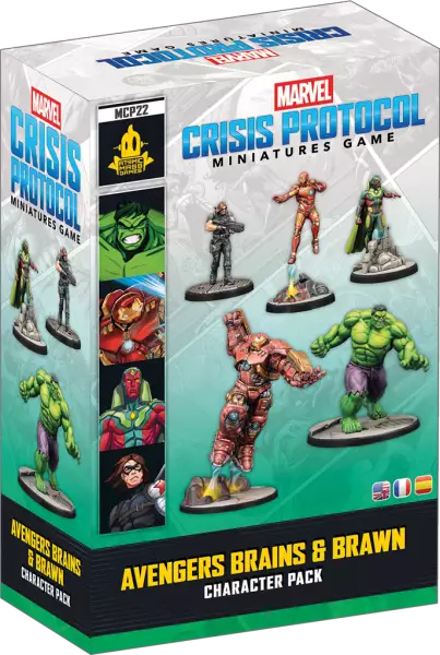 MCP (Marvel Crisis Protocol) - Avengers Brains & Brawn
