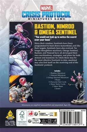 MCP (Marvel Crisis Protocol) - Bastion, Nimrod, & Omega Sentinel​