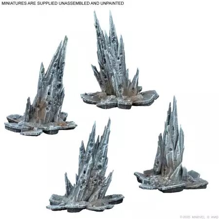 MCP (Marvel Crisis Protocol) - Dark Dimension Terrain  Pack