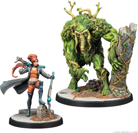 MCP (Marvel Crisis Protocol) - Elsa Bloodstone & Man-Thing