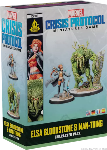 MCP (Marvel Crisis Protocol) - Elsa Bloodstone & Man-Thing