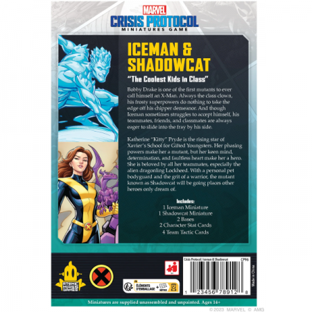 MCP (Marvel Crisis Protocol) - Iceman & Shadowcat