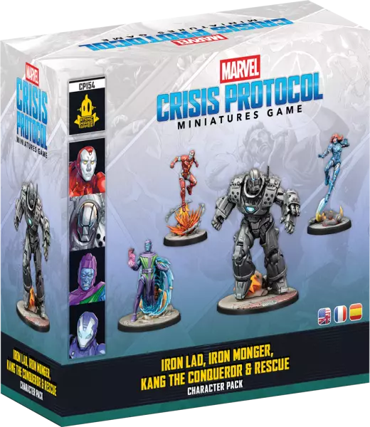 MCP (Marvel Crisis Protocol) - Iron Lad & Iron Monger, Kang & Rescue