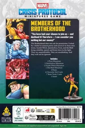 MCP (Marvel Crisis Protocol) - Members of the Brotherhood (Affiliation)