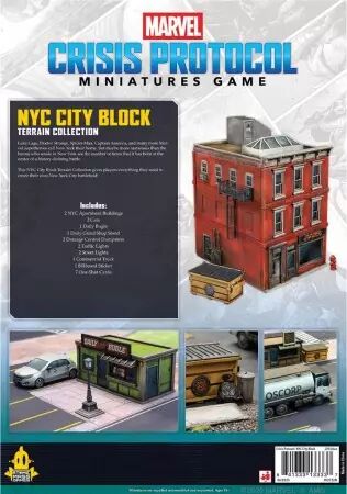 MCP (Marvel Crisis Protocol) - NYC City Block Collection (Terrain)