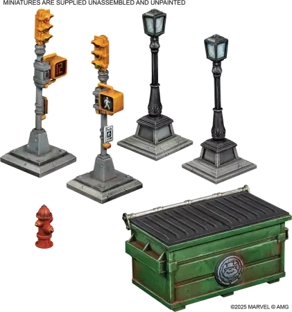 MCP (Marvel Crisis Protocol) - NYC City Block Collection (Terrain)