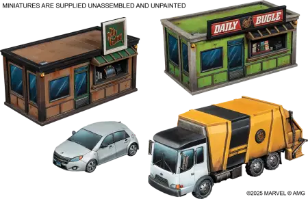 MCP (Marvel Crisis Protocol) - NYC City Block Collection (Terrain)