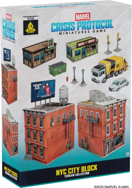 MCP (Marvel Crisis Protocol) - NYC City Block Collection (Terrain)