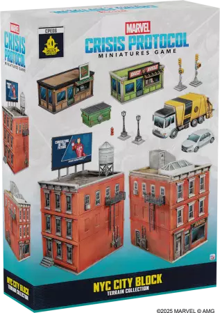 MCP (Marvel Crisis Protocol) - NYC City Block Collection (Terrain)