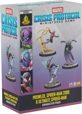 MCP (Marvel Crisis Protocol) - Prowler, SpiderMan 2099 & Ult Spider Man