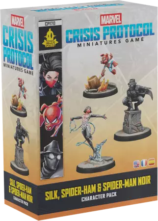 MCP (Marvel Crisis Protocol) - Silk Spider Ham & Spider Man Noir