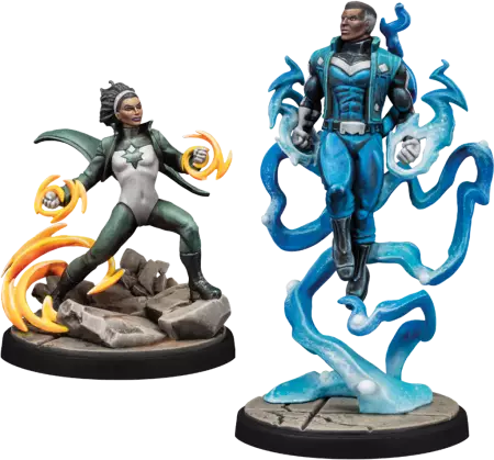 MCP (Marvel Crisis Protocol) - Spectrum & Blue Marvel (Character Pack)
