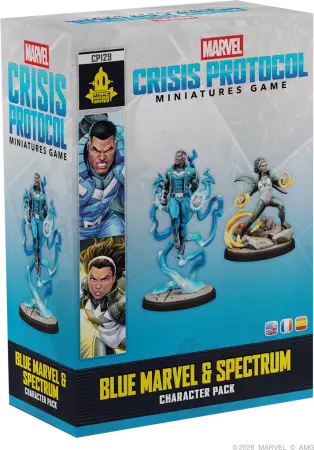 MCP (Marvel Crisis Protocol) - Spectrum & Blue Marvel (Character Pack)