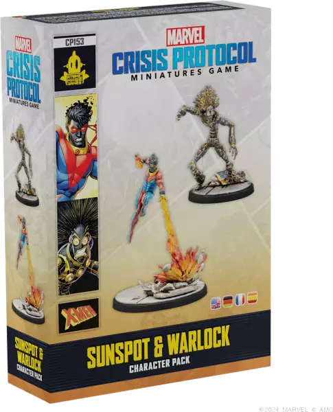 MCP (Marvel Crisis Protocol) - Sunspot & Warlock