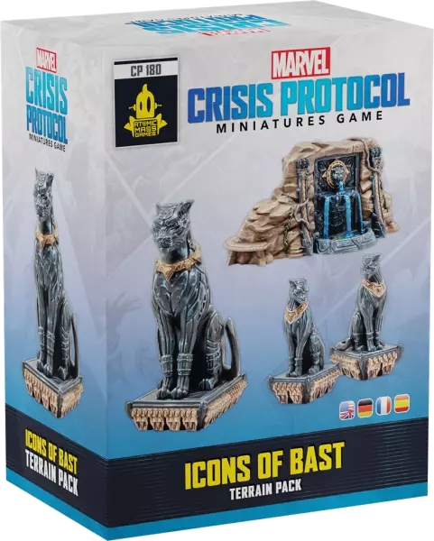 MCP (Marvel Crisis Protocol) - Terrain Pack : Icons of Bast 