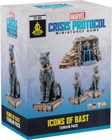 MCP (Marvel Crisis Protocol) - Terrain Pack : Icons of Bast 