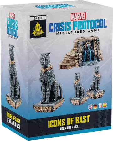 MCP (Marvel Crisis Protocol) - Terrain Pack : Icons of Bast 