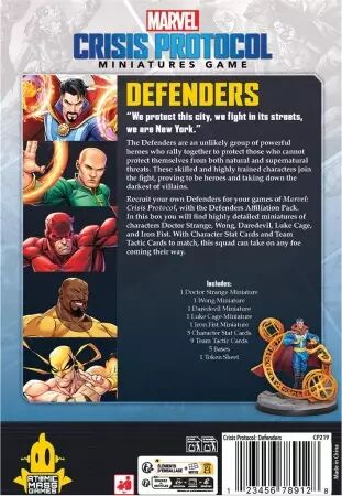 MCP (Marvel Crisis Protocol) - The Defenders (Affiliation)