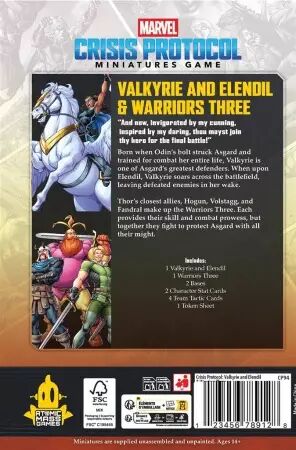 MCP (Marvel Crisis Protocol) - Valkyrie on Elendil & Warriors Three  (Affiliation)