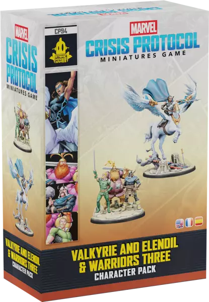 MCP (Marvel Crisis Protocol) - Valkyrie on Elendil & Warriors Three  (Affiliation)