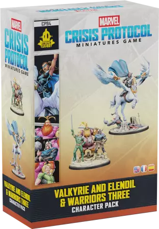 MCP (Marvel Crisis Protocol) - Valkyrie on Elendil & Warriors Three  (Affiliation)