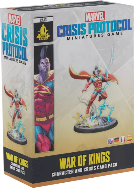 MCP (Marvel Crisis Protocol) - War of Kings & Crisis Cards