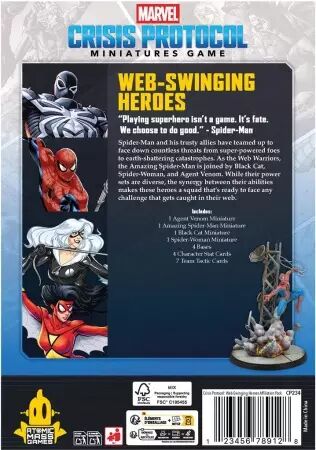 MCP (Marvel Crisis Protocol) - Web Swinging Heroes (Affiliation)