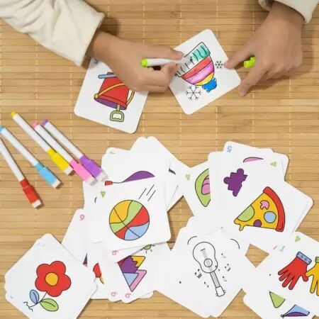 M&eacute;moire &agrave; Colorier : Jeu de M&eacute;moire et de Couleurs - Moritoys