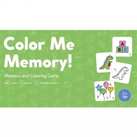 M&eacute;moire &agrave; Colorier : Jeu de M&eacute;moire et de Couleurs - Moritoys
