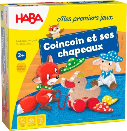 Mes premiers jeux  Coincoin et ses chapeaux - Haba